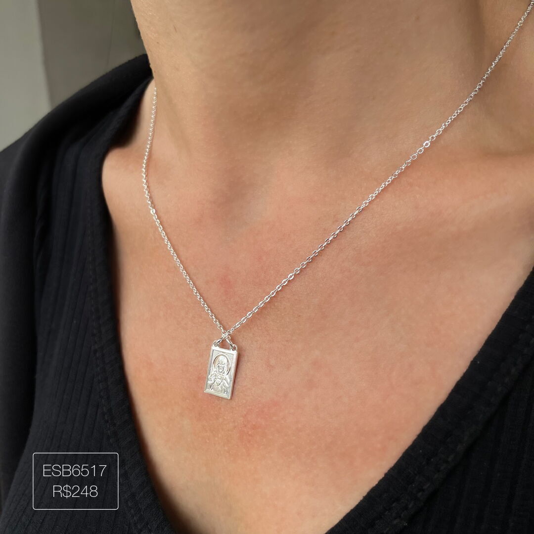 Escapulário N. S. do Carmo e S. C. de Jesus 2024/2 Dourado